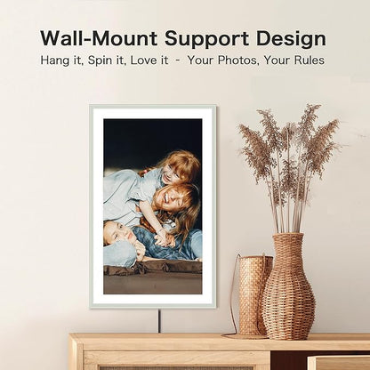 Digital Picture Frame, 15.6 Inch Frameo Digital Frame WiFi, 1920*1080 IPS FHD - Image 6