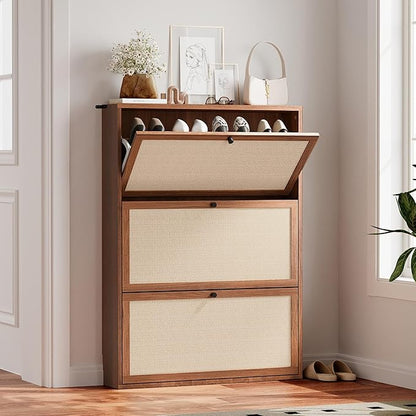 AVZEAR Narrow Shoe Storage Cabinet by AVZEAR
