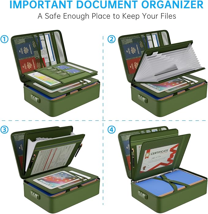 ENGPOW 5200℉ Fireproof File Organizer Bag - Image 3