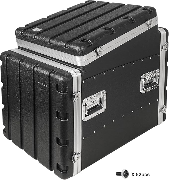 Sound Town Lightweight and Compact 10U ATA ABS Rack Case, - Image 2