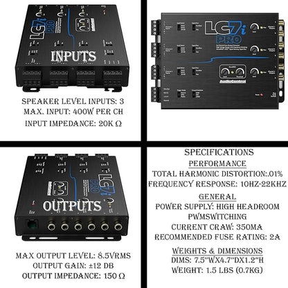 AccuBASS 6-Ch Line Out Converter Kit - Image 2