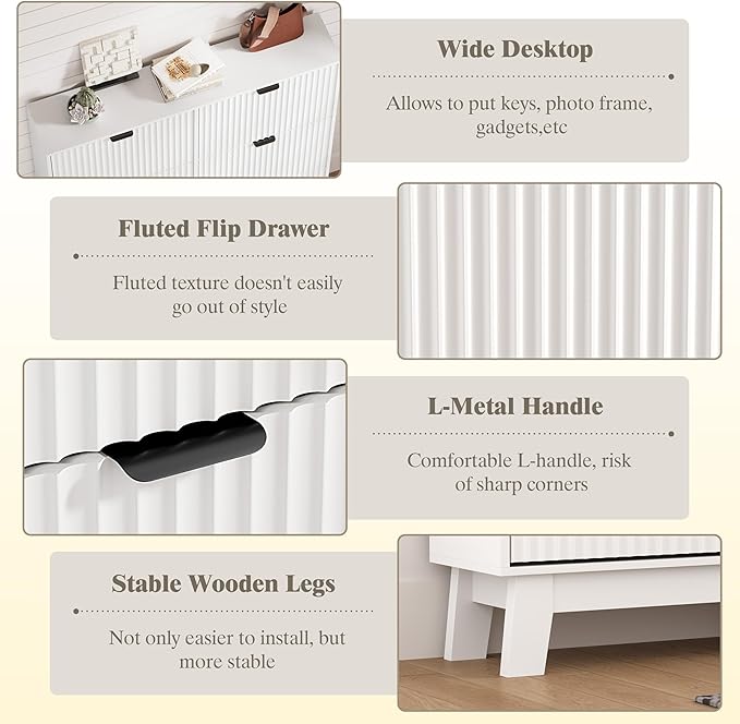 Shoe Cabinet Storage for Entryway - Image 5