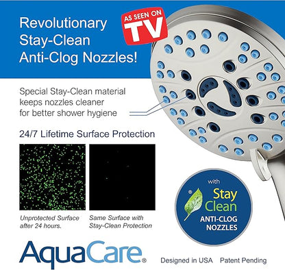 Hotel Spa AquaCare As-Seen-On-TV High Pressure Handheld/Rain 50-mode 3-way - Image 5