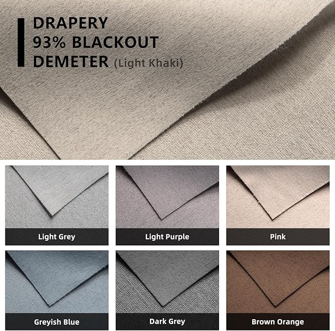 SmartWings Drapery Fabric Samples, - Image 4