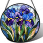 CRISGIF Stained Glass Window Hanging by Follow