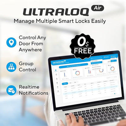 ULTRALOQ Latch 5 Built-in WiFi Smart Lock - Image 6
