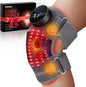 Red Light Therapy Knee Brace &Vibration Knee Massage, 660nm & 850nm by ROMISA