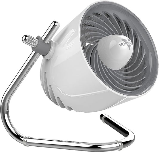 Vornado Pivot Personal Air Circulator, Desk Fan, Ice White by Vornado
