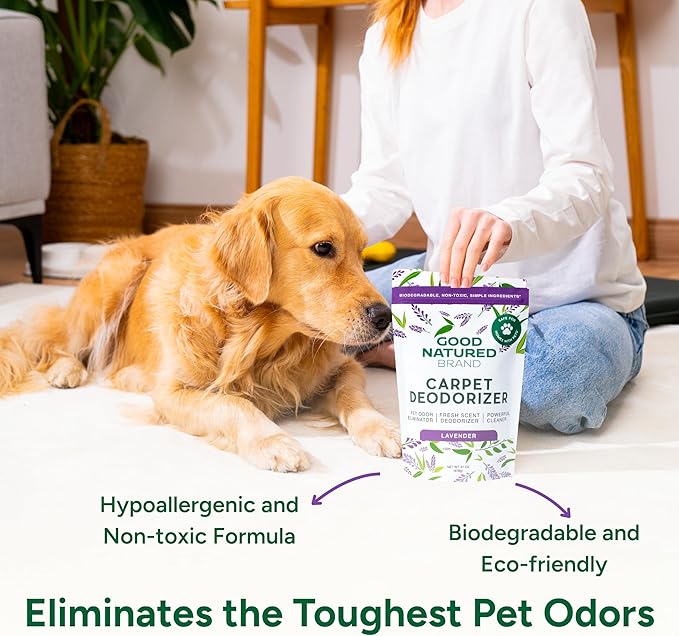 Good Natured Brand | Carpet Deodorizer & Freshener Powder | 31 oz Pet Odor - Image 5