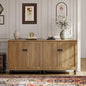 Buffet Sideboard Cabinet Farmhouse Modern 2 in 1 Storage Cabinet by FENSULN