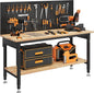 60" Work Bench Adjustable Height by CAMMOO