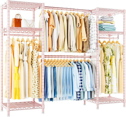 Ulif E7 Garment Rack, Heavy Duty Clothes Storage System by Ulif