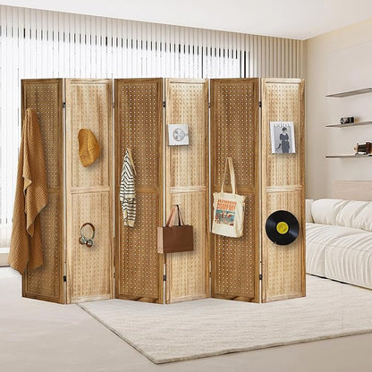 Aleesing 6 Panel Pegboard Display - Image 9