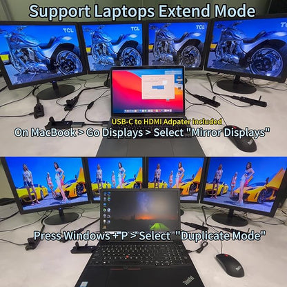 Wireless HDMI PRO- Transmitter and Two Receiver, Portable Multi-TVs Extender Kit - Image 9