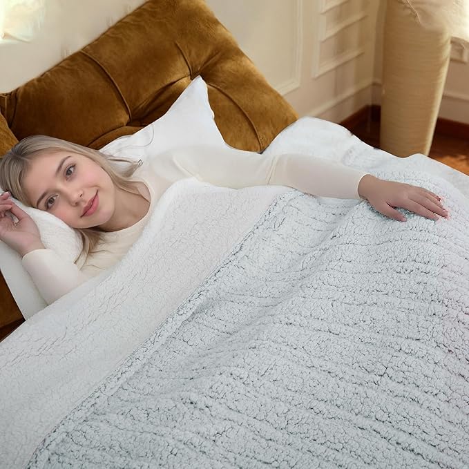 Electric Heated Blanket Full Size 72"×84" - Image 8