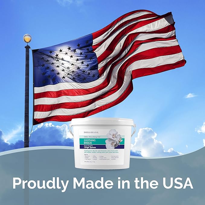 SMELLS BEGONE 1-Gallon Gel Odor Eliminator – High-Capacity, Long-Lasting - Image 8