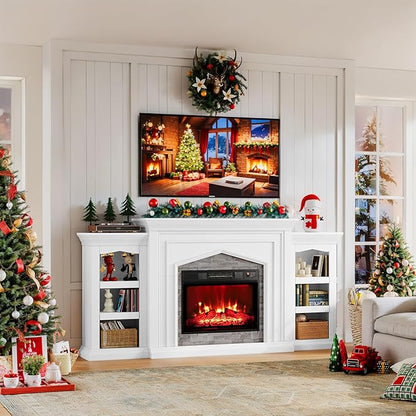 Naice 80" Electric Fireplace - Image 2