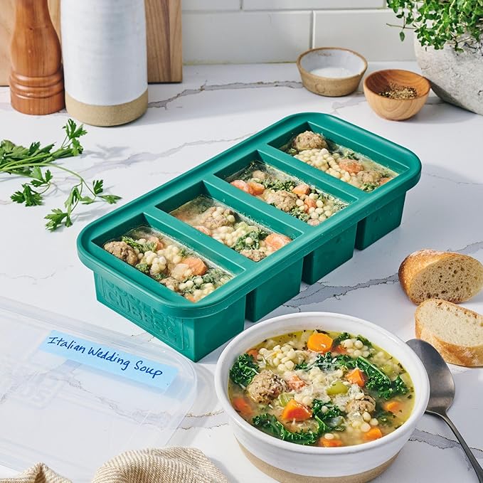 Souper Cubes 1 Cup Silicone Freezer Tray - Image 3