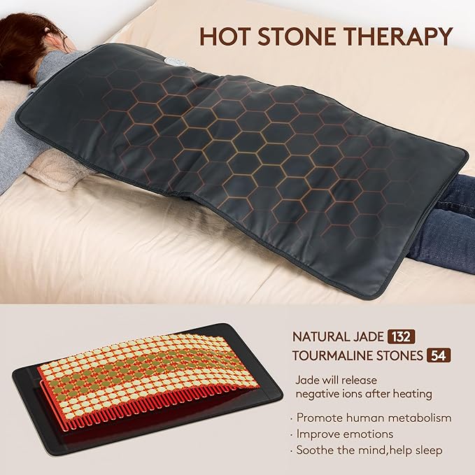 UTK Far Infrared Heating Pad for Back, 5X Deeper Pain Relief for Full Back - Image 4