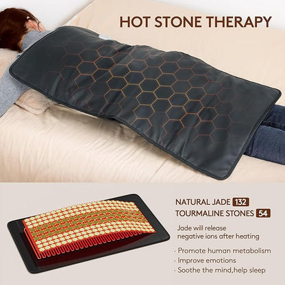 UTK Far Infrared Heating Pad for Back, 5X Deeper Pain Relief for Full Back - Image 4