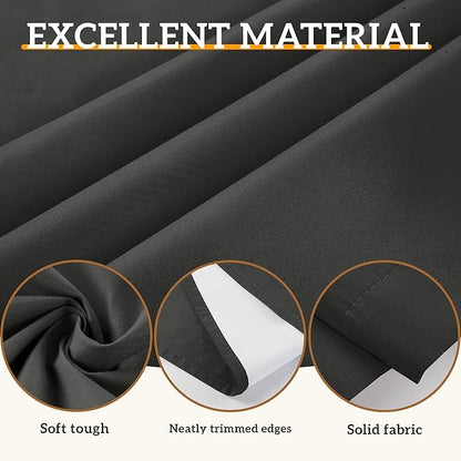 100% Blackout Curtains 63 Inch Length - Image 8