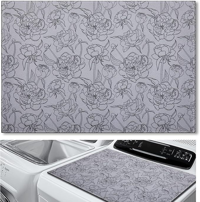 Teenyyou 1 Pcs 26" x 18" Dryer Top Protector Mat, Washer and Dryer Topper by Teenyyou