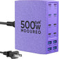 500W USB C Charger Block, 12-Port USB C Charging Station by Unknown
