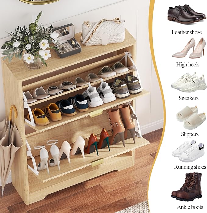Shoe Cabinet Storage for Entryway - Image 4