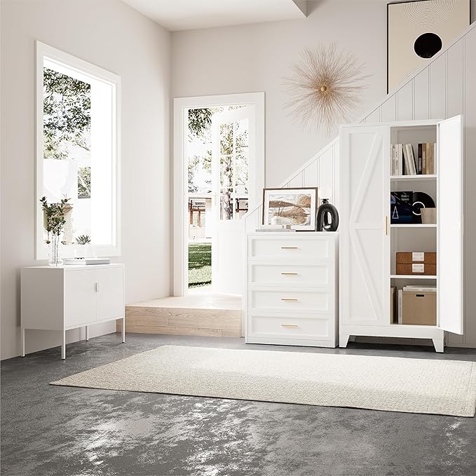 61" Tall Pantry Cabinet, Kitchen Pantry Storage Cabinets - Image 2