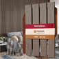 Avana Acoustic Wood Wall Panels – 94.4 x 12.6 Inch Natural Walnut Acoustic by AvanaHome