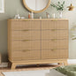 Fluted Dresser for Bedroom by Xixini
