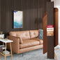 Avana Modern Acoustic Wood Wall Panels – 94.4x12.6 Inch Dark Walnut Acoustic by AvanaHome