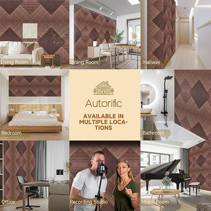Autorific Acoustic Wall Panels, 6 Pack Total Size 72 x 48 Inches, Self-Adhesive - Image 7