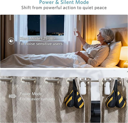 Tripvyantic Automatic Curtain Opener Smart Motorized: 2-Pack Heavy Duty 20KG - Image 7