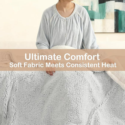 Electric Heated Blanket Full Size 72"×84" - Image 2