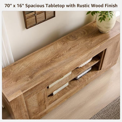 OKD Modern 70" TV Stand, Entertainment Center - Image 4