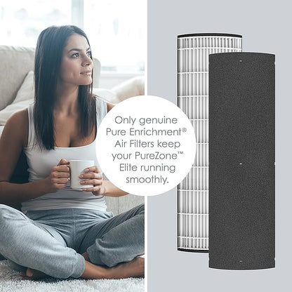 Pure Enrichment® Genuine 2-in-1 True HEPA Replacement Filter - Image 3