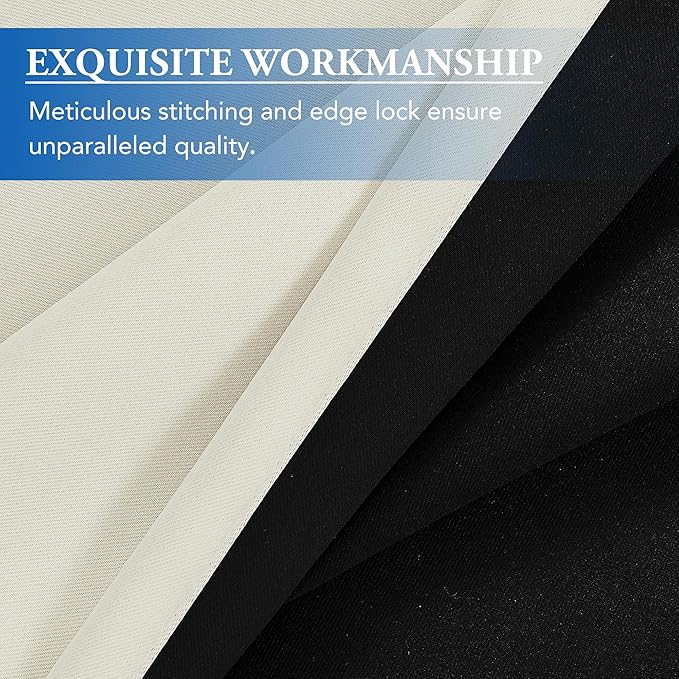 Beauoop 100% Blackout Curtains 96 Inches Long - Image 9