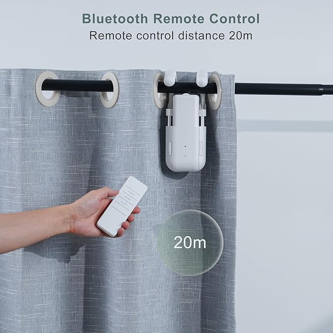 Takkicept Automatic Curtain Opener Electric: Smart Remote Control - Image 4