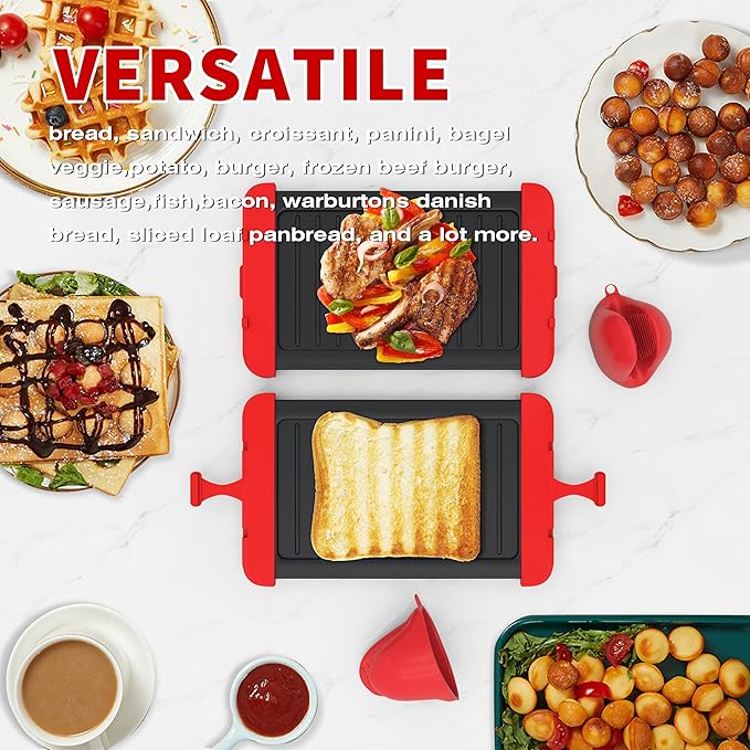 Microwave Sandwich Maker & Grill Cheese Maker - Image 4