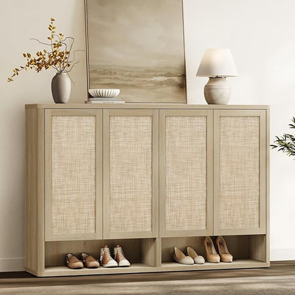 SICOTAS Rattan Shoe Storage Cabinet by SICOTAS