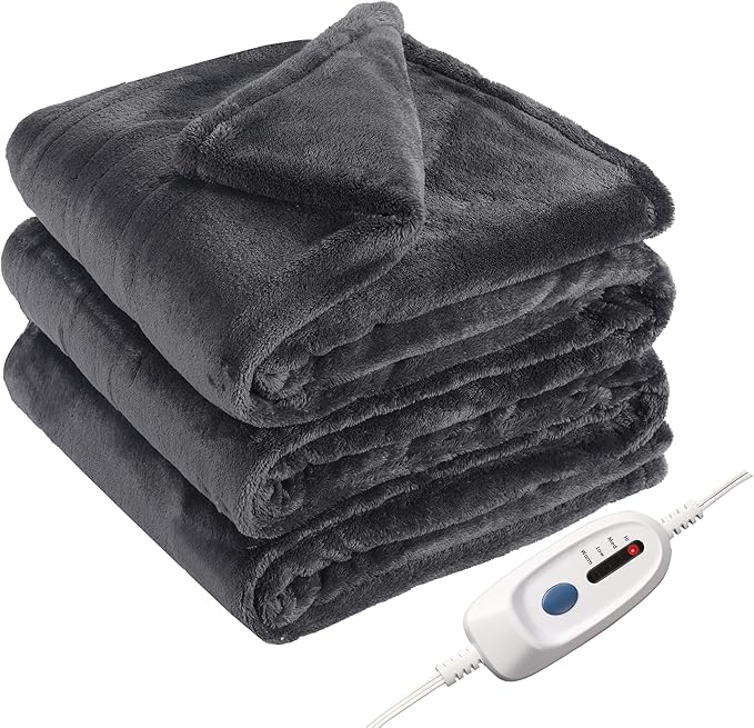 Electric Heated Blanket Full Size 72"×84" by EydnaEletcricBlanket