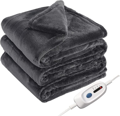 Electric Heated Blanket Full Size 72"×84" by EydnaEletcricBlanket