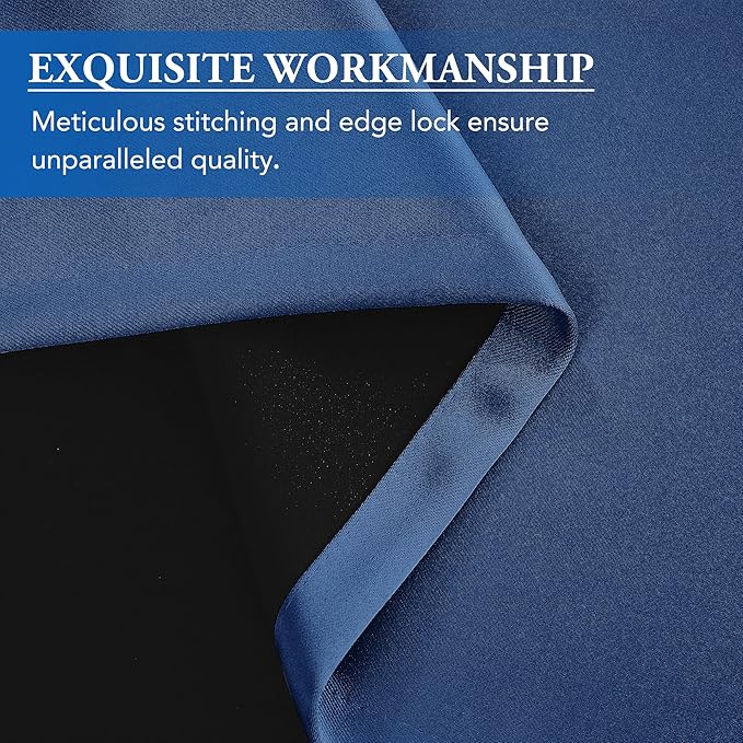 Beauoop 100% Blackout Curtains 96 Inches Long - Image 9