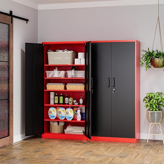 MIIIKO Metal Storage Cabinet - Image 2