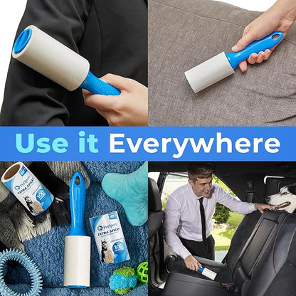 PetLovers Extra Sticky Lint Roller Ultimate Value Set 400 Sheets - Image 4