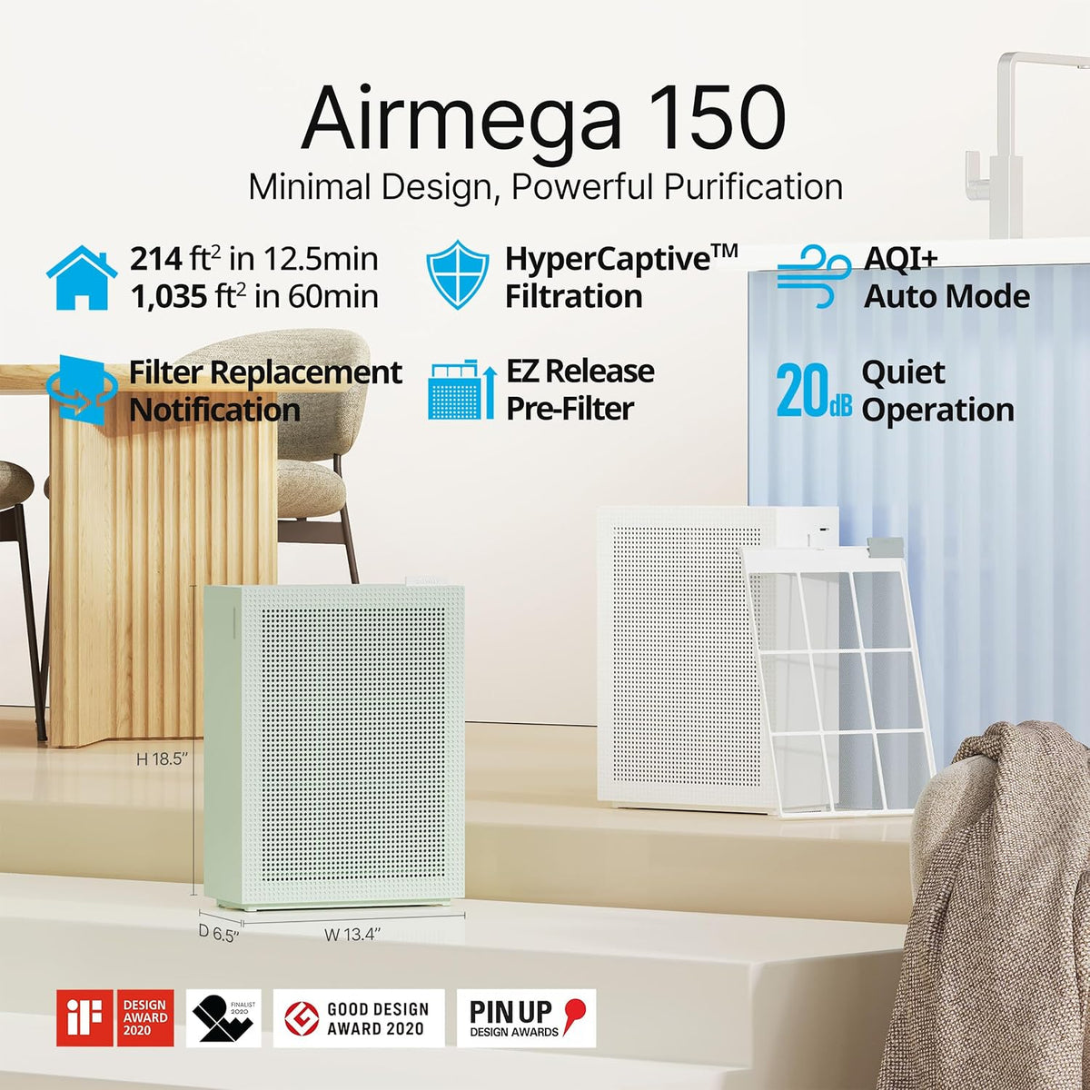 coway air purifiers for home bedroom up to shown in use
