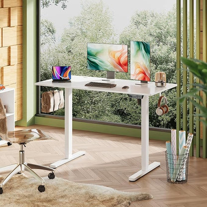 DEVAISE 48 x 24 Inch Standing Desk, Whole-Piece Electric Standing Desk - Image 2