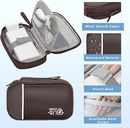 Electronics Organizer, Travel Cord Organizer Pouch, Portable Cable Organizer - Image 3