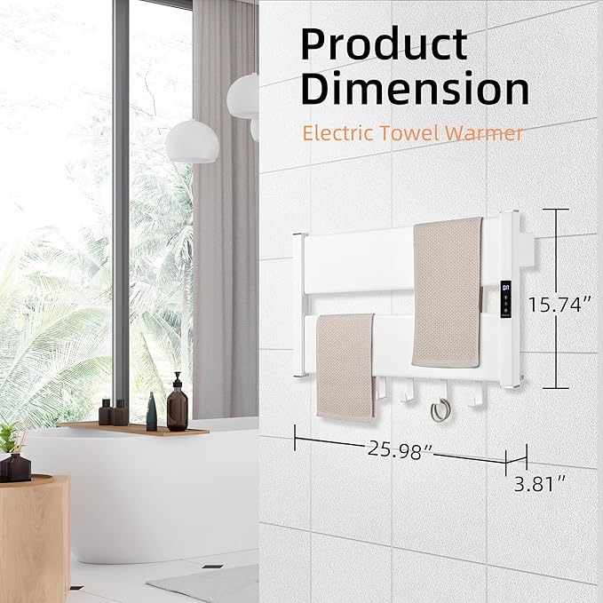 K&KALONZO Smart Electric Towel Warmer - Image 2
